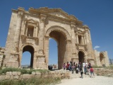 Džeraš v Jordánsku, zachovalé provinční město Římské říše